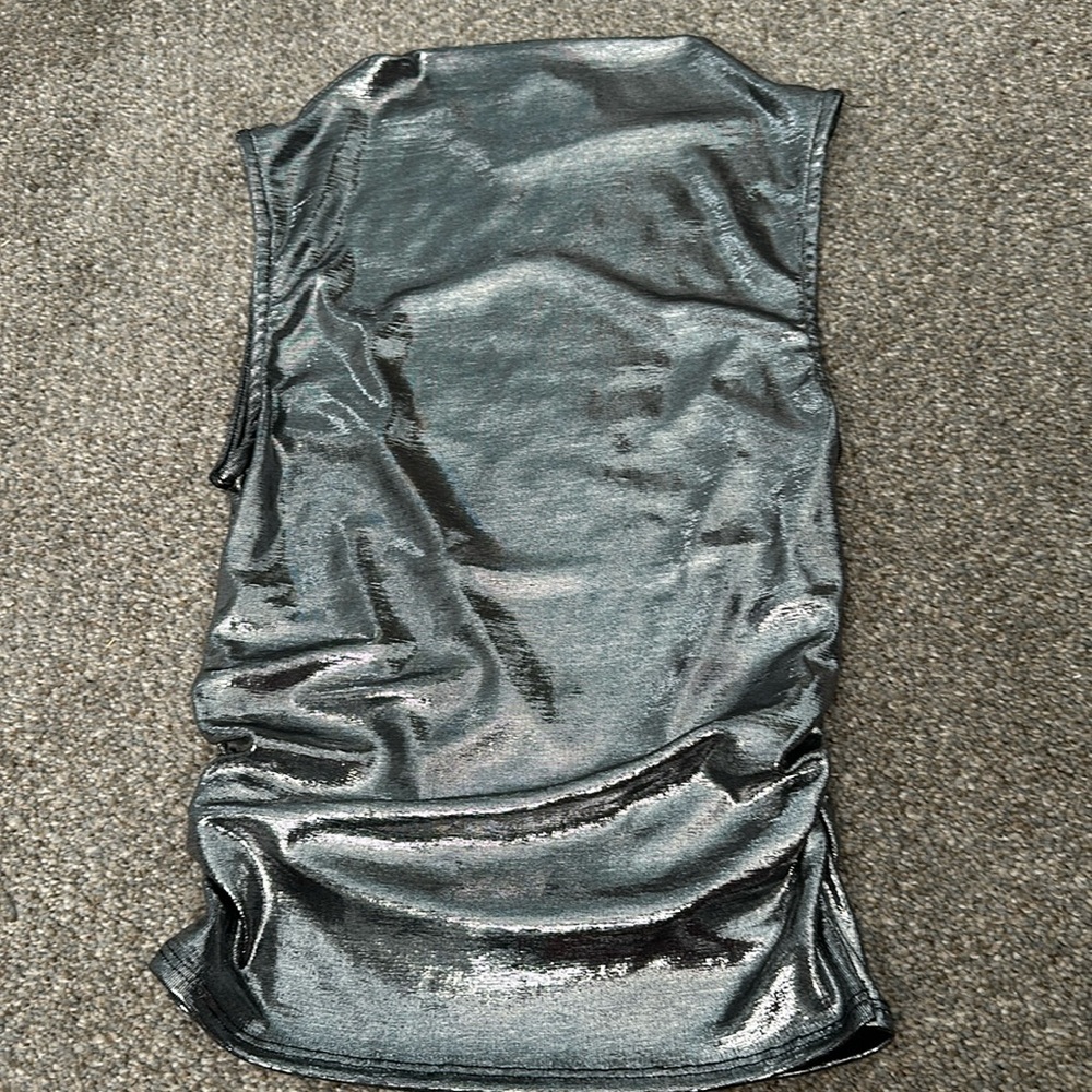Forever 21 metallic top